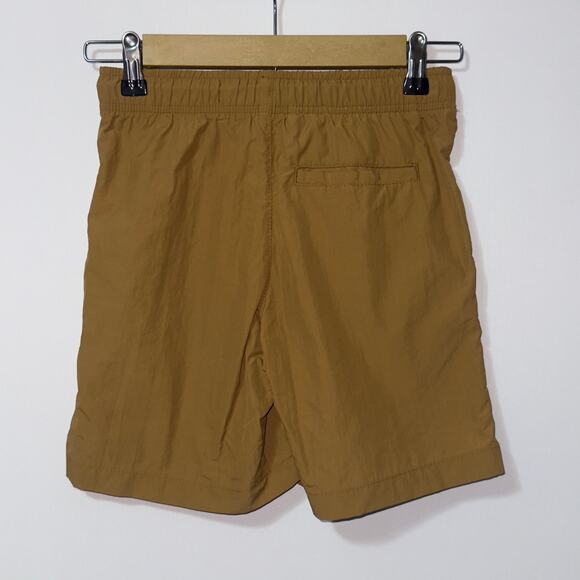 Old Navy brown Dock Shorts Quick Dry Elastic Waist boys Size Large (10-12) - Picture 2 of 7